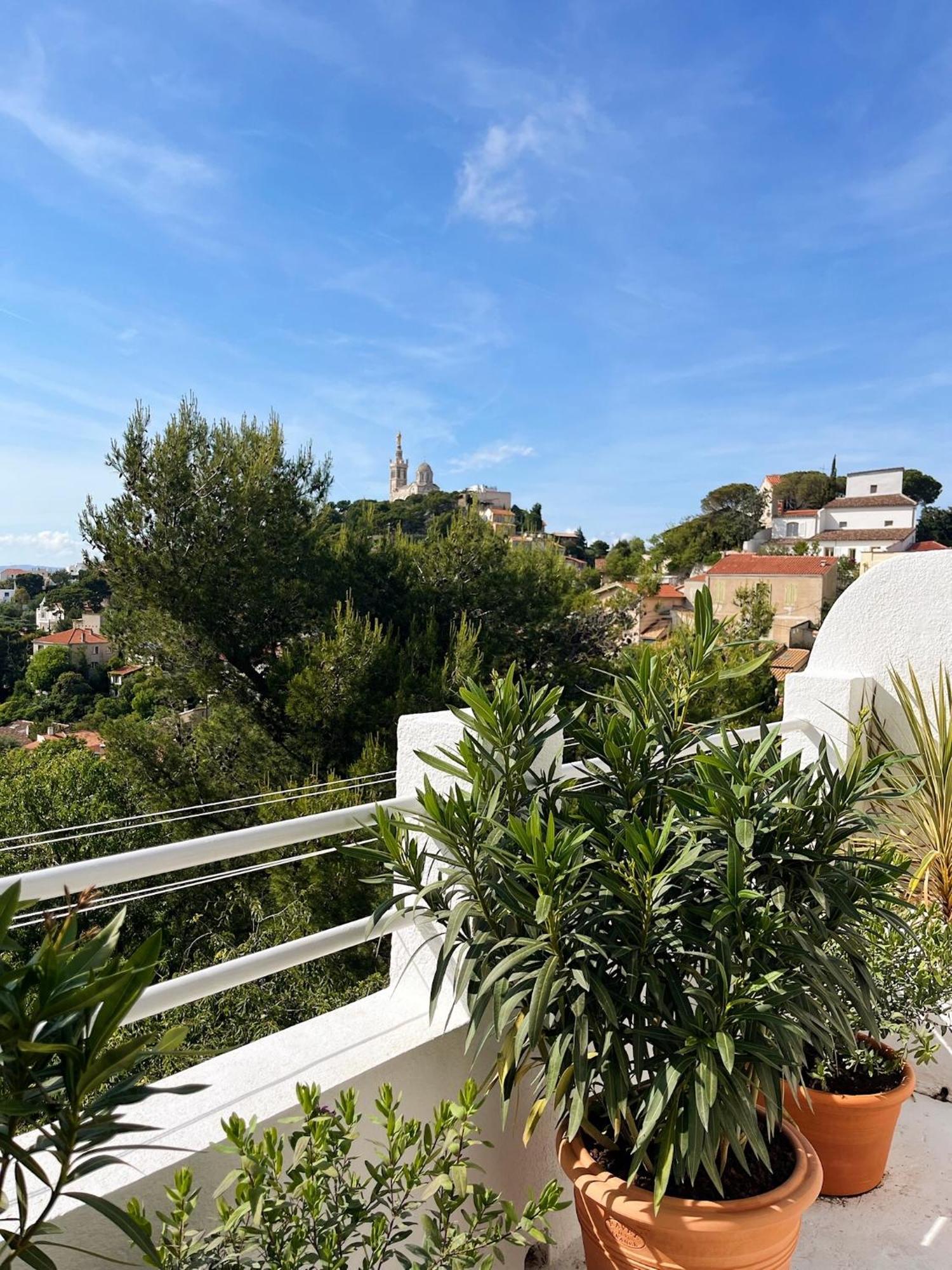 Charmant Studio-Terrasse Vue Mer Marseilles Exterior foto